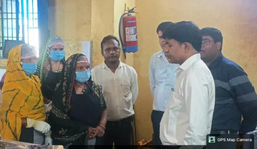 सीडीओ ने सर्वोदय विद्यालय का किया निरीक्षण