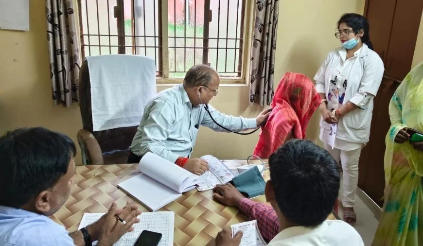 सीएमओ ने सीएचसी पहुंच स्वास्थ्य सेवाओं व व्यवस्थाओं का लिया जाएगा