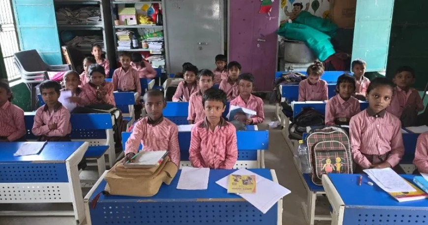 डायट प्राचार्य ने विद्यालयों का किया निरीक्षण