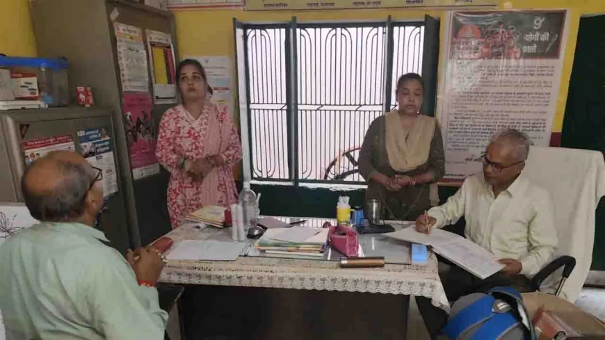 डायट प्राचार्य ने किया विद्यालयों का औचक निरीक्षण, व्यवस्थाएं मिलीं संतोषजनक