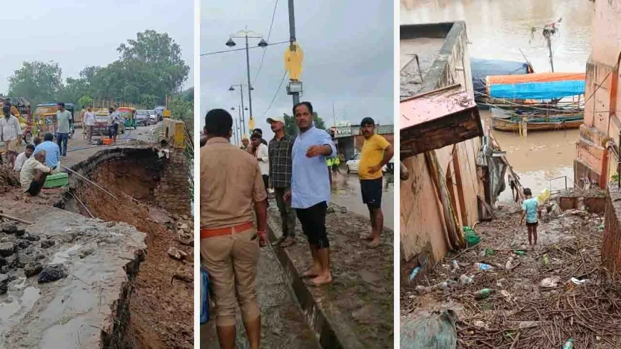 बाढ़ प्रभावित क्षेत्रों में जिला प्रशासन की सतत निगरानी, क्षतिग्रस्त मकानों का सर्वे कर रिपोर्ट प्रस्तुत करने के निर्देश