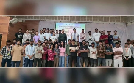 राजकीय इंजीनियरिंग कॉलेज में कविता पाठ एवं आशुभाषण कार्यक्रम आयोजित