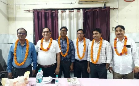राजेंद्र प्रसाद बने प्रांतीय चिकित्सा सेवा संघ के अध्यक्ष