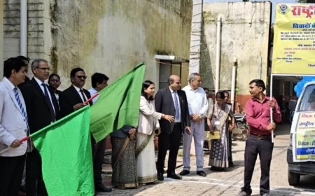 अध्यक्ष ने लोक अदालत जागरुकता रैली को दिखाई हरी झंडी