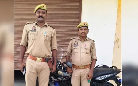 चित्रकूट में पीआरवी की तत्परता से बची युवक की जान, 6 मिनट में पहुंची पुलिस