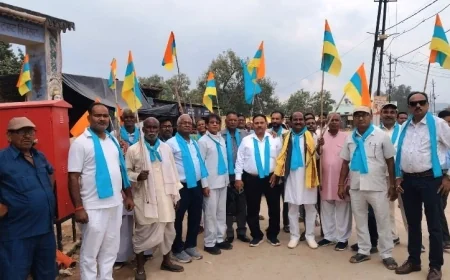अखिल भारतीय कहार समाज की विशाल महापंचायत एवं बाइक रैली संपन्न