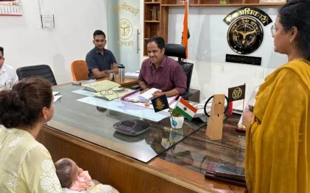 जनपद में तीसरी बार संपन्न हुई विधिक दत्तक ग्रहण प्रक्रिया