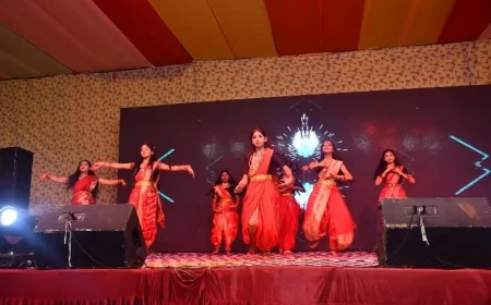 गणेश महोत्सव की सांस्कृतिक संध्या में भक्तिमय और देशभक्ति प्रस्तुतियों ने मोहा मन