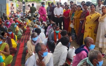 मानवीय पहल : 100 क्षय रोगियों को वितरित की गई पोषण किट