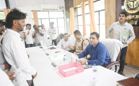 अतर्रा में संपूर्ण समाधान दिवस आयोजित, डीएम ने सुनीं जनसमस्याएं