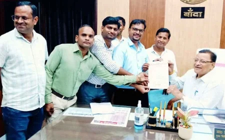 एनएचएम संविदा कर्मचारियों ने 6 सूत्रीय मांगों को लेकर मुख्यमंत्री को सौंपा ज्ञापन