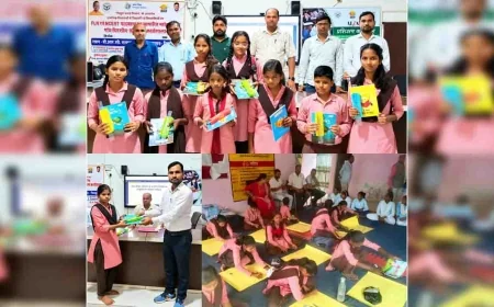 चित्रकला प्रतियोगिता में विद्यार्थियों ने दिखाई प्रतिभा