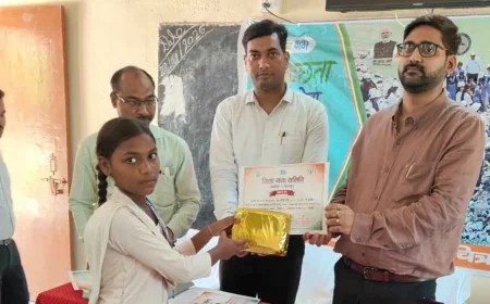 विद्यार्थियों को दिलाई गंगा स्वच्छता शपथ, हुई प्रतियोगिता