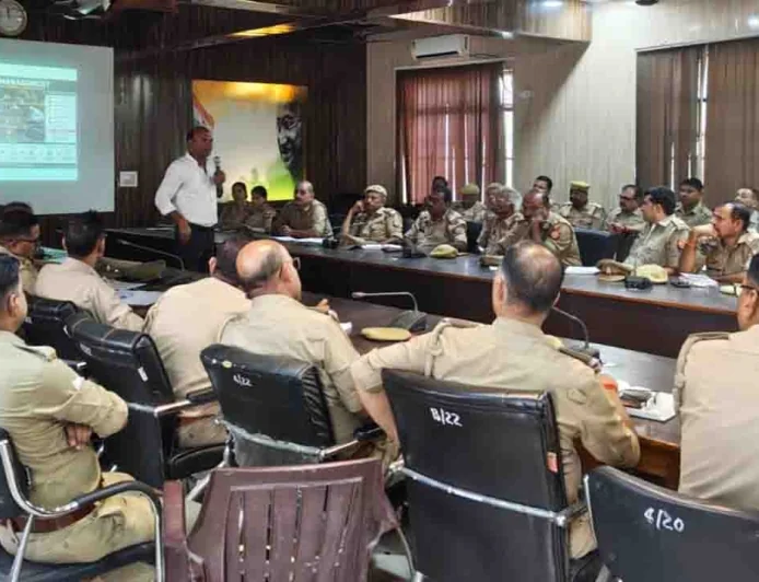 क्राइम सीन मैनेजमेंट व चैन ऑफ कस्टडी का दिया गया प्रशिक्षण