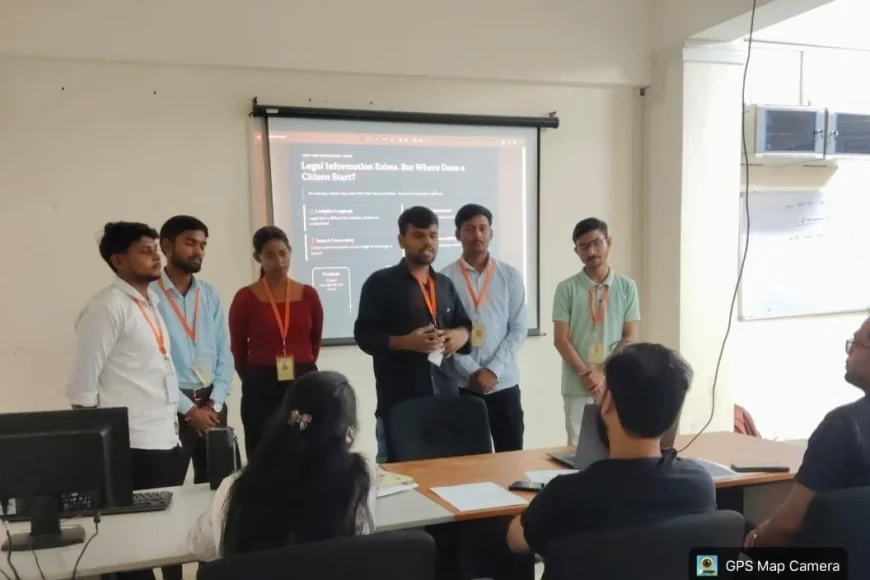 राजकीय इंजीनियरिंग कॉलेज, बांदा में स्मार्ट इंडिया हैकाथॉन के लिए आंतरिक हैकाथॉन का सफल आयोजन