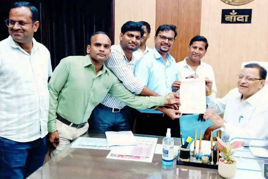 एनएचएम संविदा कर्मचारियों ने 6 सूत्रीय मांगों को लेकर मुख्यमंत्री को सौंपा ज्ञापन