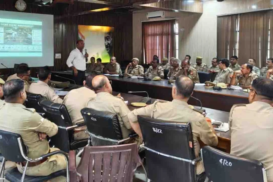क्राइम सीन मैनेजमेंट व चैन ऑफ कस्टडी का दिया गया प्रशिक्षण