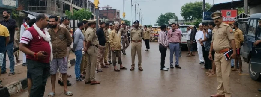 आयुक्त-डीआईजी ने किया निरीक्षण
