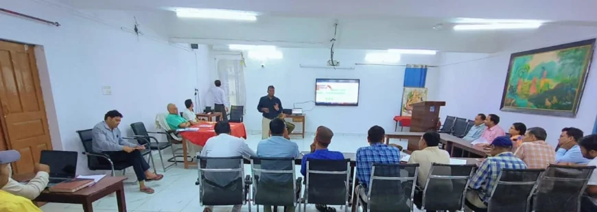 डायट में एआरपी और एसआरजी की मासिक समीक्षा बैठक में बनी कार्ययोजना