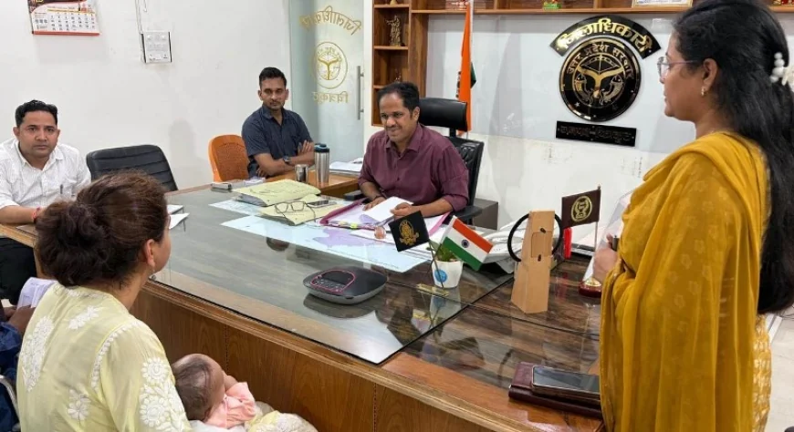 जनपद में तीसरी बार संपन्न हुई विधिक दत्तक ग्रहण प्रक्रिया