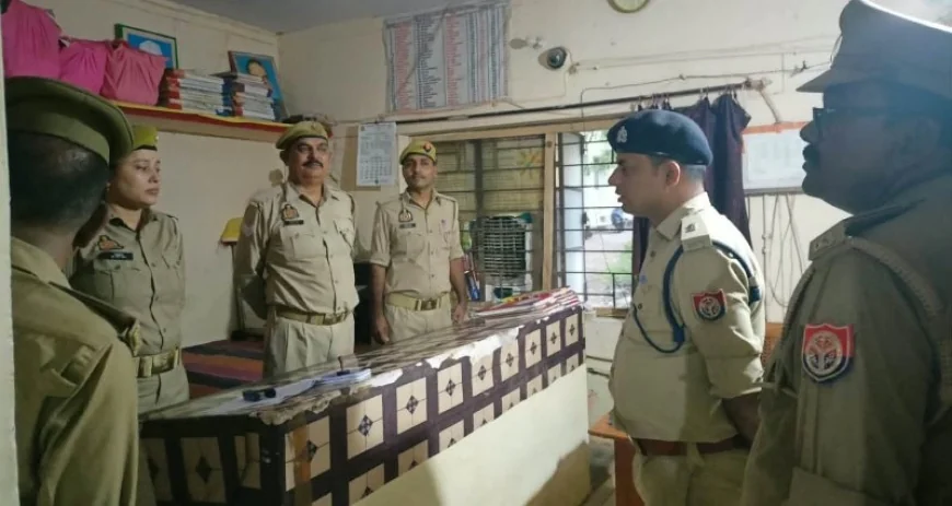 थाना मानिकपुर का अपर एसपी ने किया निरीक्षण