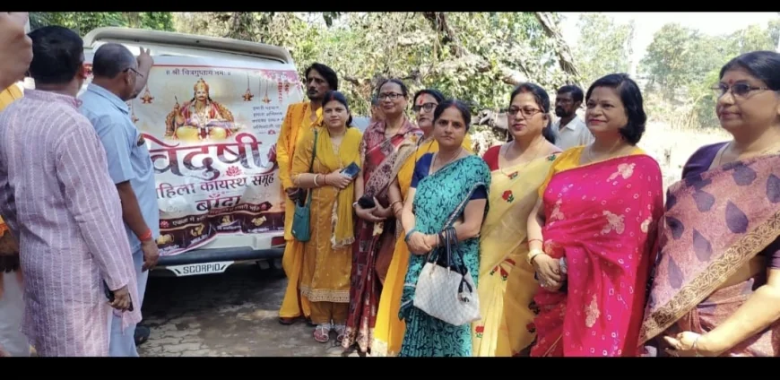 बांदा में अनूठी पहल : बागवान ट्रस्ट और महिला कायस्थ विदुषी महासभा ने बाढ़ पीड़ितों व टीबी मरीजों को बांटी पोषण सामग्री