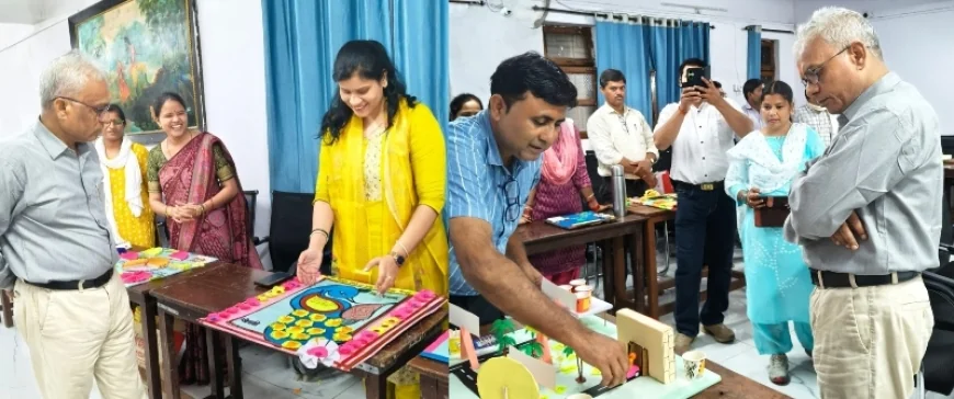 डायट में कला, क्राफ्ट एवं पपेट्री आधारित शिक्षण प्रतियोगिता संपन्न