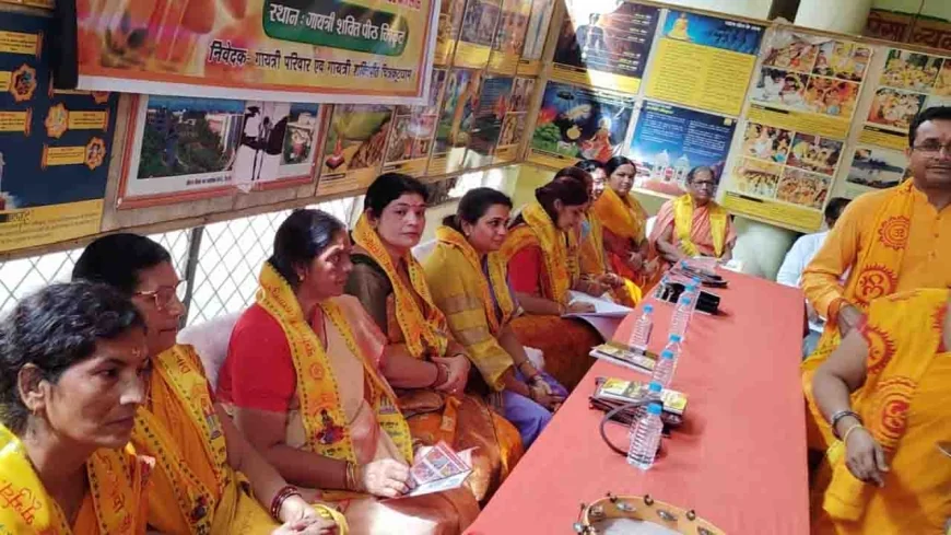 गायत्री शक्तिपीठ में नारी उत्कर्ष प्रशिक्षण कार्यशाला संपन्न