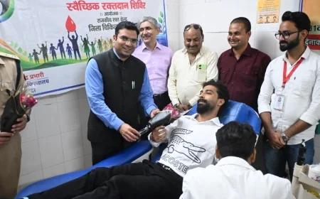 गांधी जयंती पर सेवर्स ऑफ लाइफ का 31वां रक्तदान शिविर, चार रक्तवीरों ने किया स्वैच्छिक रक्तदान