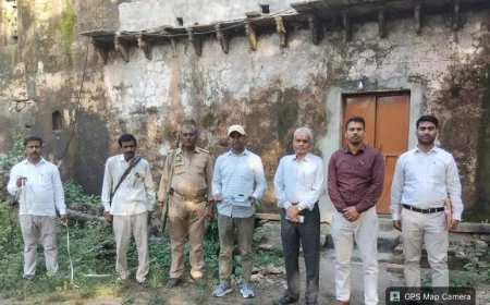 डायट में सेंटर ऑफ एक्सीलेंस की स्थापना को भूमि की हुई पैमाइश