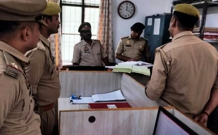 एएसपी ने आंकिक शाखा का किया निरीक्षण