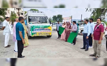 25 कृषकों का दल प्रशिक्षण के लिए रवाना