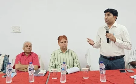 जनगणना के लिए तीन दिवसीय 38 फील्ड ट्रेनरो के प्रशिक्षण का हुआ शुभारंभ