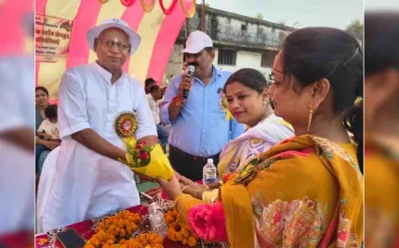 मानिकपुर क्षेत्र की दो दिवसीय मिनी बाल क्रीड़ा प्रतियोगिता का हुआ भव्य शुभारंभ