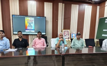 डायट में प्रधानाध्यापकों के तीन दिवसीय समर्थ प्रशिक्षण का भव्य शुभारंभ