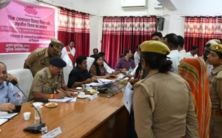 पिंक समाधान दिवस में आई 116 शिकायतें, 14 मौके पर ही निस्तारित