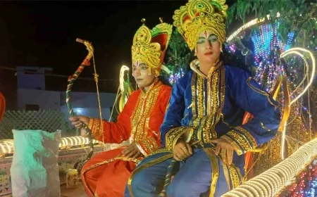 मनमोहक झांकियां व चलचित्र देखने को उमड़े शहरवासी