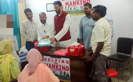 हेल्पिंग द मैनकाइंड फाउंडेशन ने दो जरूरतमंद परिवारों की बेटियों की शादी में किया सहयोग