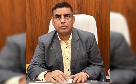नवागंतुक जिला जज ने ग्रहण किया कार्यभार