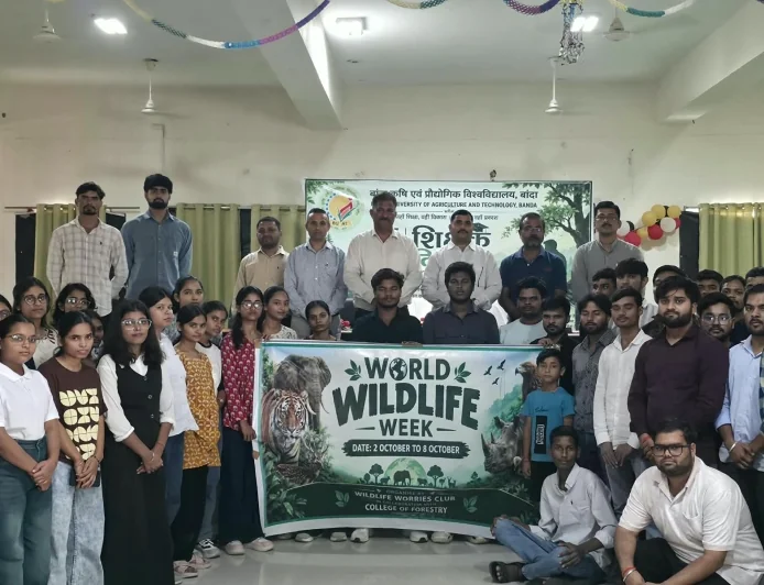 बांदा कृषि एवं प्रौद्योगिक विश्वविद्यालय में वन्यजीव सप्ताह का शुभारंभ