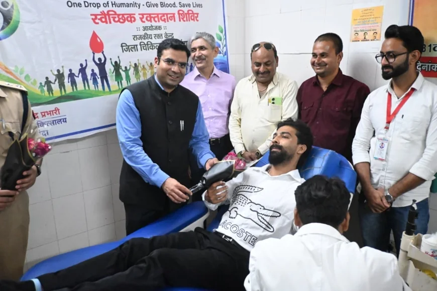 गांधी जयंती पर सेवर्स ऑफ लाइफ का 31वां रक्तदान शिविर, चार रक्तवीरों ने किया स्वैच्छिक रक्तदान
