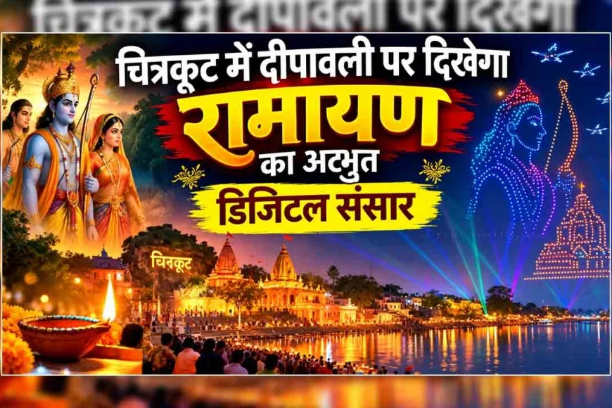 चित्रकूट में दीपावली पर दिखेगा रामायण का अद्भुत डिजिटल संसार