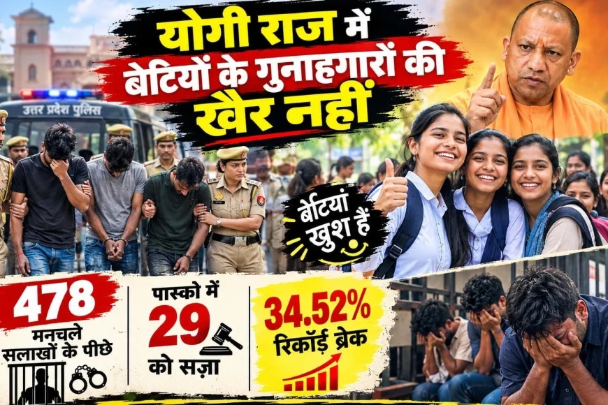 योगी सरकार में मनचलों पर सख्ती, बांदा में 478 शोहदों पर कार्रवाई