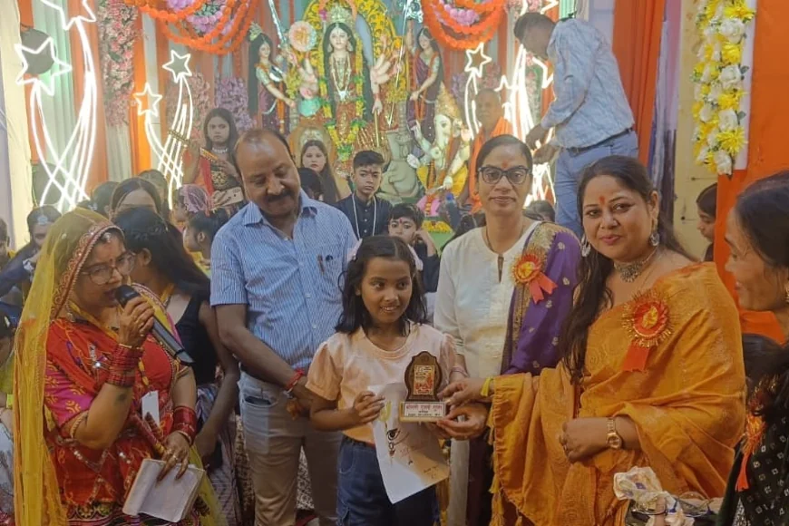 मिशन शक्ति के तहत डांडिया नृत्य प्रतियोगिता, बच्चों ने बिखेरी प्रतिभा की छटा