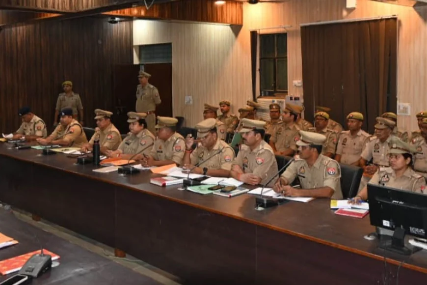 एसपी ने अपराध समीक्षा गोष्ठी में मातहतो के कसे पेंच