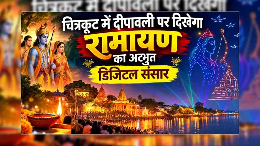 चित्रकूट में दीपावली पर दिखेगा रामायण का अद्भुत डिजिटल संसार