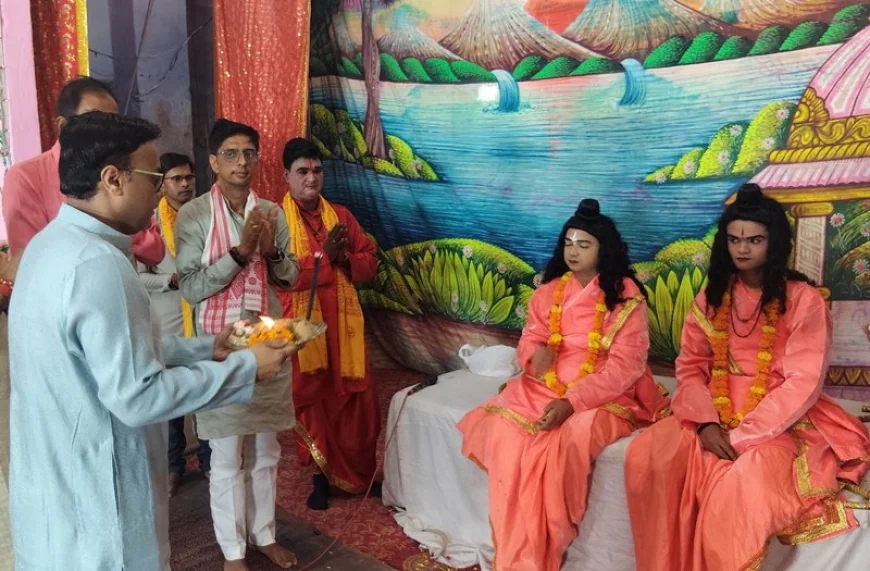 रावण वध होते ही श्रीराम जयघोष से गूंजा रामलीला स्थल
