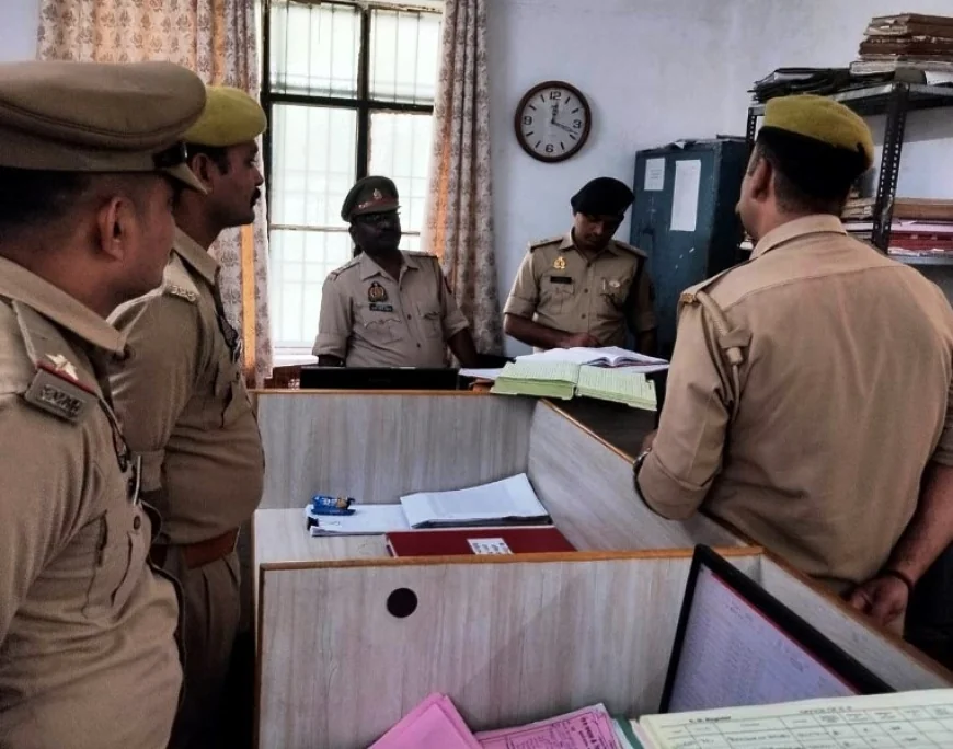 एएसपी ने आंकिक शाखा का किया निरीक्षण
