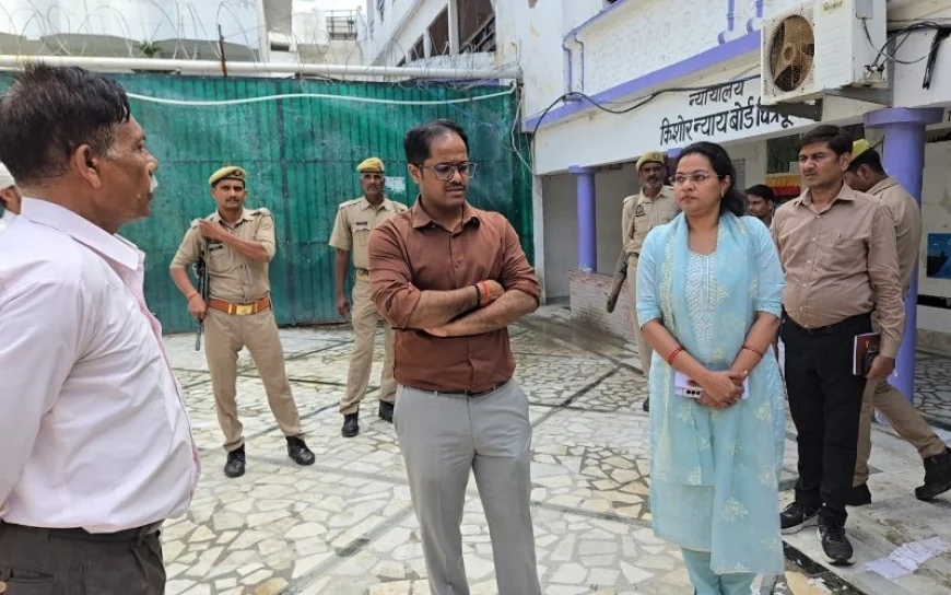 किशोर न्याय बोर्ड एवं संप्रेषण गृह की सुधारें व्यवस्था : डीएम