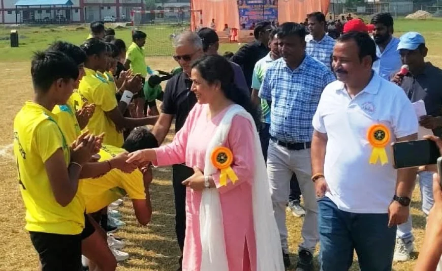 अयोध्या ने सबजूनियर बालिका हैंडबॉल प्रतियोगिता का जीता फाइनल